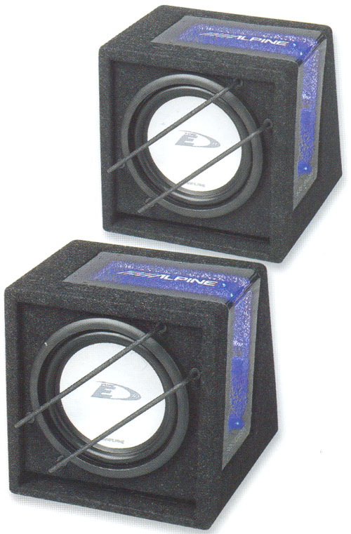 Корпусные сабвуферы Alpine SBE-843BR и SBE-1043BR