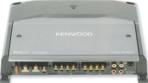 Автомобильный усилитель Kenwood KAC-8408