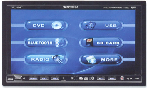 Автомагнитола Soundstream VIR-7355NBT