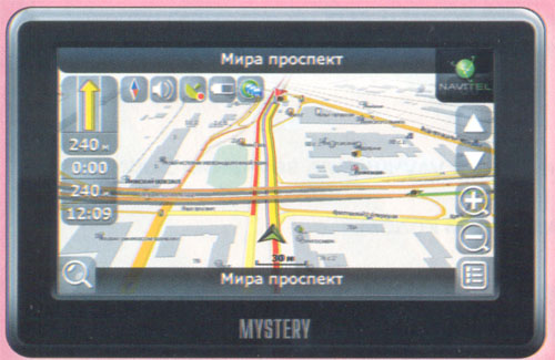 Портативные навигаторы Mystery MNS-380MP и Mystery MNS-480МР